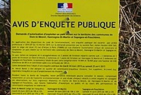avis d'enquête publique